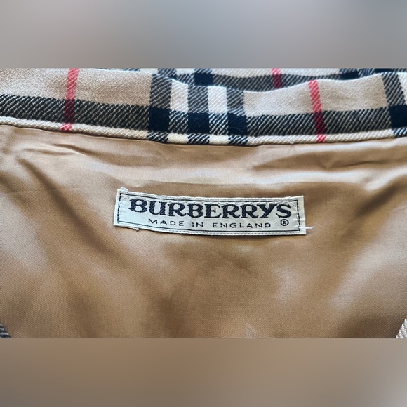 WOMENS BURBERRY VINTAGE NOVA CHECK 100% WOOL PLEATED SKIRT, SIZE 4/6 - Picture 7 of 10